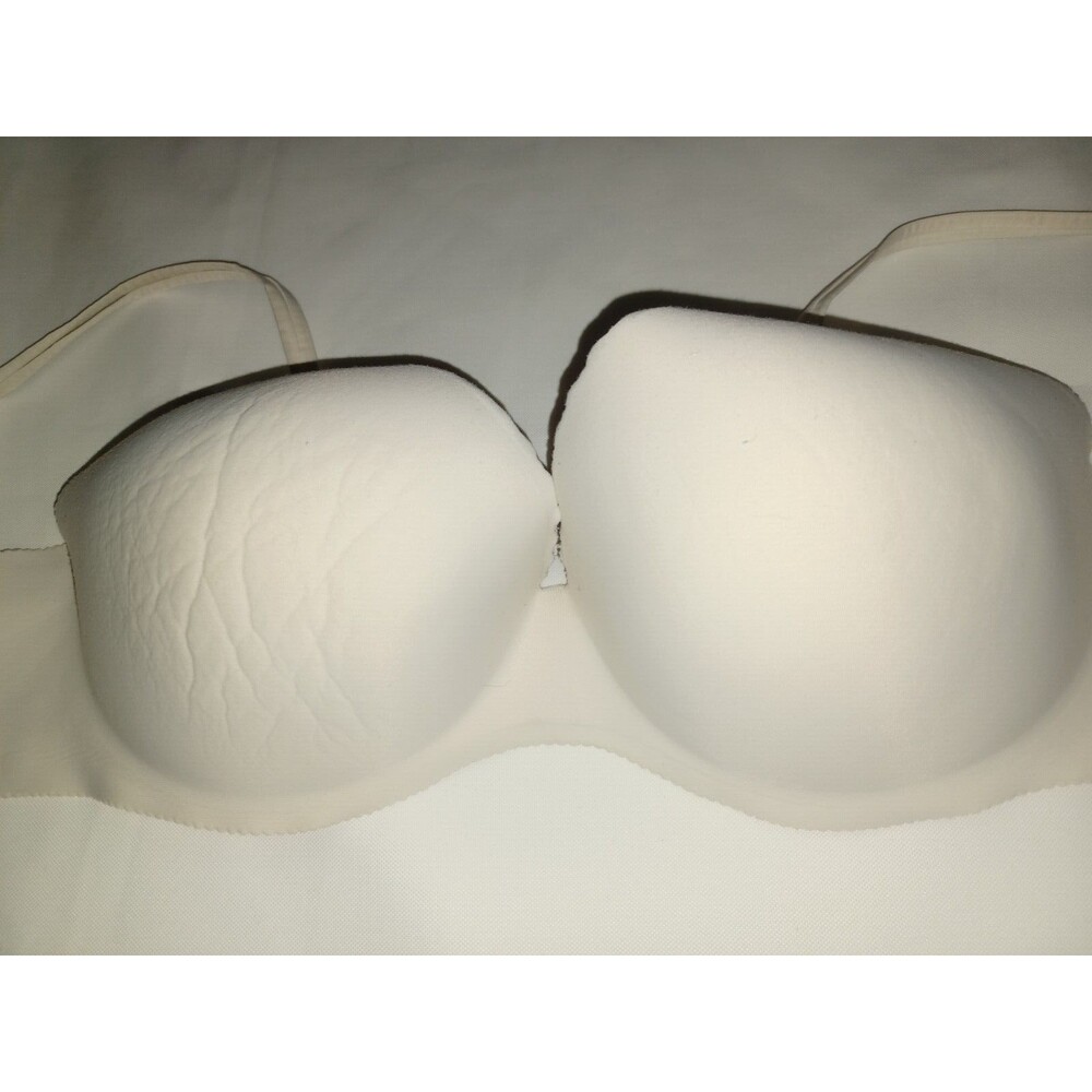 Victoria Secret 36DD BRA Secret Embrace Lightly Lined Demi beige nude women's